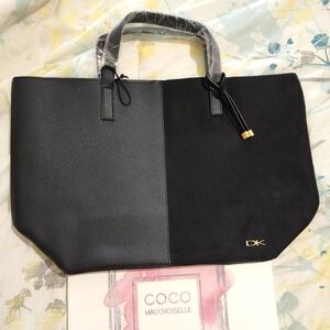 DK(Donna Karan)Black Women's Tote Bag